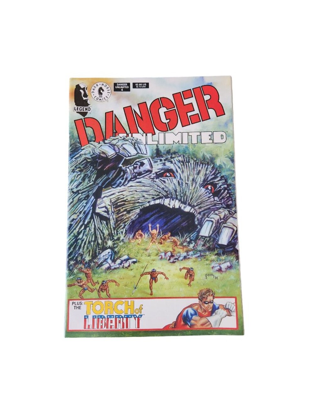 Dark Horse Danger Unlimited #4 1994 Comic Book Collector Bagged Boarded